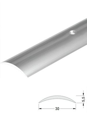 w1110724 ROLL Profile Alu silber + weitere Nahtdeckprofil 30mm