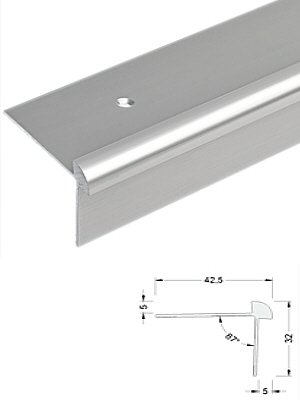 w1111016 ROLL Profile Alu silber + weitere Treppenkantenprofil 5mm fr Designbelge