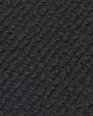 wpro-mc-4822 Profilor Rips Teppichboden Messe schwarz mit Latex-Rcken