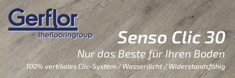 Klick-Vinyl Nutzschicht 0,3 - Gerflor Senso 30 Clic