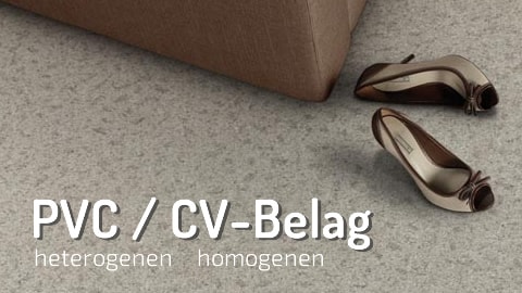 PVC-Boden Bodenbelag gnstig fr die Kche und den Flur