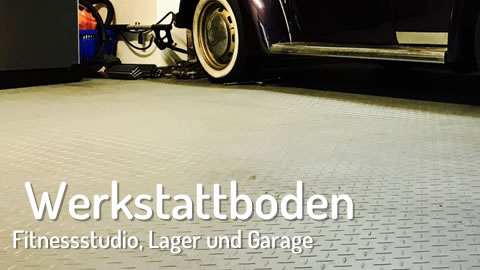 Werkstattboden, Fitnessstudio-, Lager- und Garage-Boden