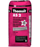 Thomsit Spachtelmasse zum Ausgleichen von 3-30 mm in einem Arbeitsgang AS 2 Faser-Anhydrit-Ausgleich wAS2