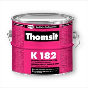 wK182-5 Thomsit Kleber Kontaktklebung von Bodenbelgen K 182 NEOPRENE-KONTAKTKLEBER Extra