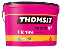 wTK199 Thomsit Kleber kleben von Textilbel�gen und...