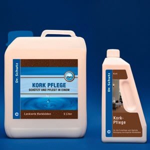 Dr Schutz Bodenpflege 5 Liter Pflege wasserfest versiegelter Holz- und Parkettfussbden Parkett und Kork Glanz wds23170005