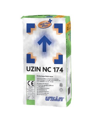 wnc174-25 Uzin Spachtelmasse  NC 174 Parkettspachtelmasse mit Level Plus Effect