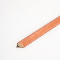 S�dbrock Sockelleisten Viertelstab Mahagoni Massivholz...