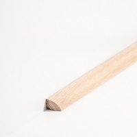 S�dbrock Sockelleisten Viertelstab Eiche lackiert...