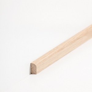 S�dbrock Sockelleisten Vorsatz Eiche lackiert Massivholz Vorsatzleisten,  Diverse Holzarten sbs8221