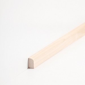 S�dbrock Sockelleisten Vorsatz Ahorn lackiert Massivholz Vorsatzleisten,  Diverse Holzarten sbs8225