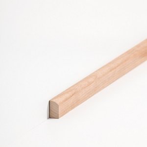 S�dbrock Sockelleisten Vorsatz Kirsche lackiert Massivholz Vorsatzleisten,  Diverse Holzarten sbs82210