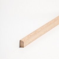 S�dbrock Sockelleisten Vorsatz Eiche roh Massivholz...
