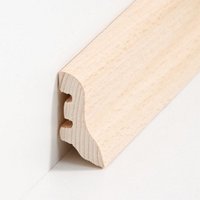 S�dbrock Sockelleisten Holzkern Eiche lackiert...