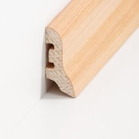 S�dbrock Sockelleisten Holzkern L�rche lackiert...