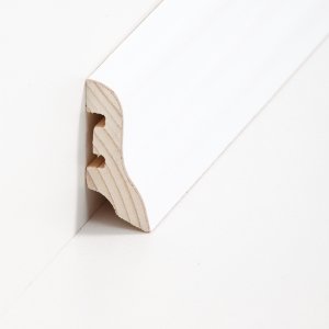 sbs224031 Südbrock Sockelleisten Holzkern Esche weiß...