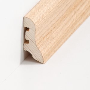 S�dbrock Sockelleisten Holzkern Eiche ge�lt Holz-Fussleiste, Holzkern mit Echtholz furniert sbs2240801