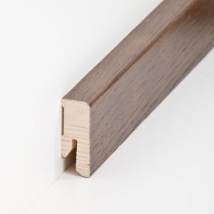 S�dbrock Sockelleisten Holzkern R�uchereiche lackiert...