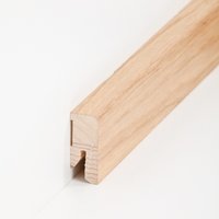S�dbrock Sockelleisten Holzkern Eiche ge�lt...