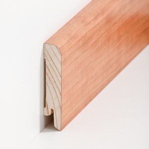 S�dbrock Sockelleisten Holzkern Kirsche lackiert...