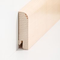 S�dbrock Sockelleisten Holzkern Ahorn lackiert...