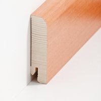 S�dbrock Sockelleisten Holzkern Buche ged�mpft lackiert...