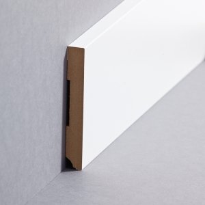 sbs7211080 Südbrock Sockelleisten MDF Weiß Fussleiste,...