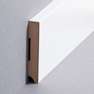 sbs7211380 Südbrock Sockelleisten MDF Weiß Fussleiste,...