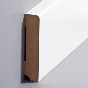 sbs720096 Südbrock Sockelleisten MDF Weiß Fussleiste,...