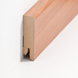 sbs716701 S�dbrock Sockelleisten MDF Eiche Fussleiste, MDF-Kern mit Dekorfolie ummantelt