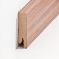 sbs716714 S�dbrock Sockelleisten MDF Nussbaum Fussleiste,...