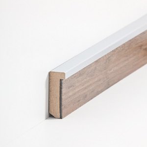 sbs7255132 Südbrock Sockelleisten MDF Silber Sockelleiste...