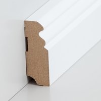 wsbs719058 S�dbrock Sockelleisten MDF Wei� Fussleiste,...