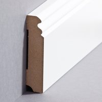 wsbs719.096 S�dbrock Sockelleisten MDF Wei� Fussleiste,...