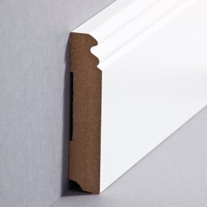 wsbs719115 Südbrock Sockelleisten MDF Weiß Fussleiste,...