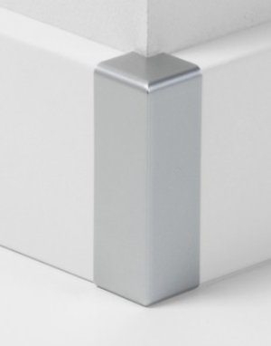 Parador Sockelleisten Ecken Alu-Optik, lieferbar nur in...