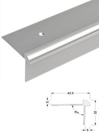 w1111016 ROLL Profile Alu natur + Alu silber matt...