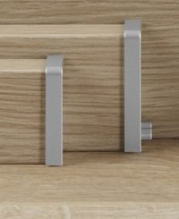 Parador Sockelleisten Ecken Alu-Optik, lieferbar nur in...