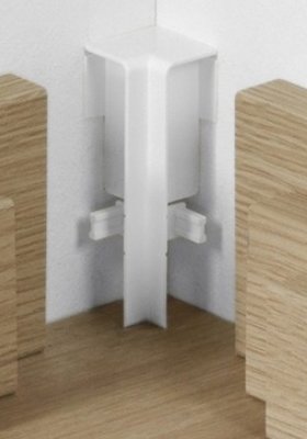 Parador Sockelleisten Ecken Weiß, lieferbar nur in...