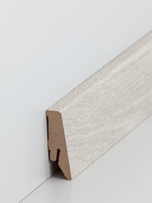 wsbs7185820 Sdbrock Sockelleisten MDF Loire Eiche Fussleiste, MDF-Kern mit Dekorfolie ummantelt