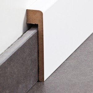 sbs720801365 Südbrock Sockelleisten MDF Weiß Abdeckleiste...