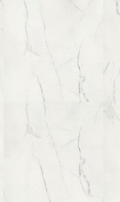 Wineo 1500 Stone XL Purline PUR Bioboden White Marble Fliesen zum Verkleben