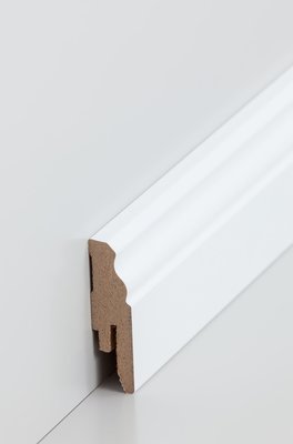 wsbs7191658 Südbrock Sockelleisten MDF Weiß Fussleiste,...