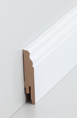 wsbs7191678 Südbrock Sockelleisten MDF Weiß Fussleiste,...
