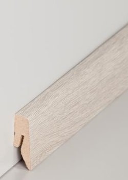 sbs7184020 Sdbrock Sockelleisten MDF Loire Eiche Fussleiste, MDF-Kern mit Dekorfolie ummantelt