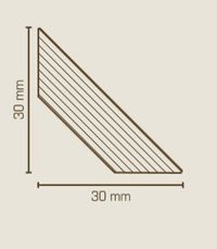 sbs60323231 S�dbrock Sockelleisten Massivholz Buche wei�...