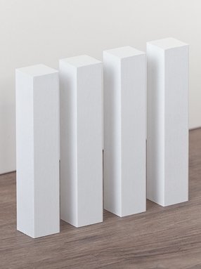 sbs41511231 S�dbrock Sockelleisten Ecken Wei�, lieferbar nur in Verbindung mit Sockelleisten Bestellung Universal-Holzecken