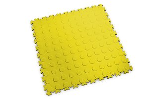 Profilor Industrie PVC Klick-Fliesen Yellow Flitter/Noppe...