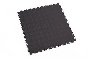 Profilor Eco Classic Graphite PVC Klick-Fliesen Industrie...