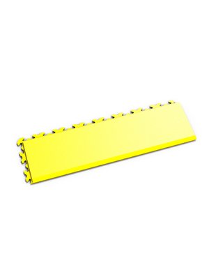Profilor Auffahrt - Kante Yellow , verdeckt Invisible Variante D rechts, passend zu Profilor PVC Klick-Fliesen Invisible